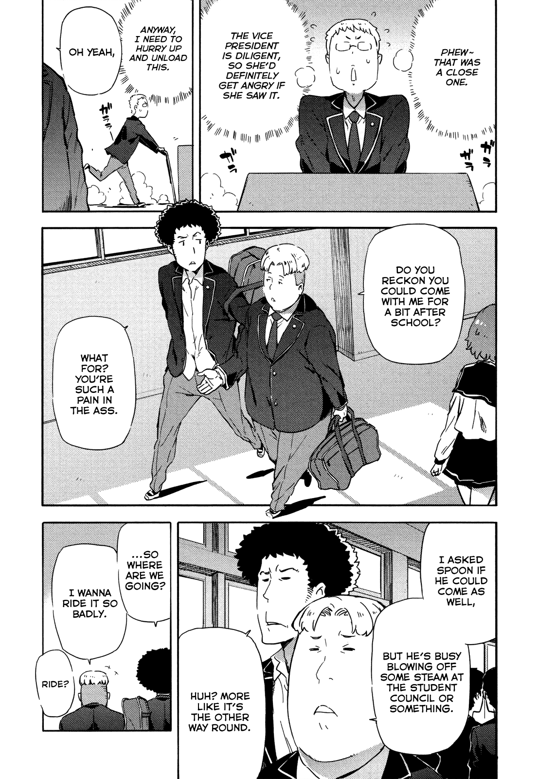 Saito-kun wa Chounouryokusha Rashii Chapter 8 - Page 6