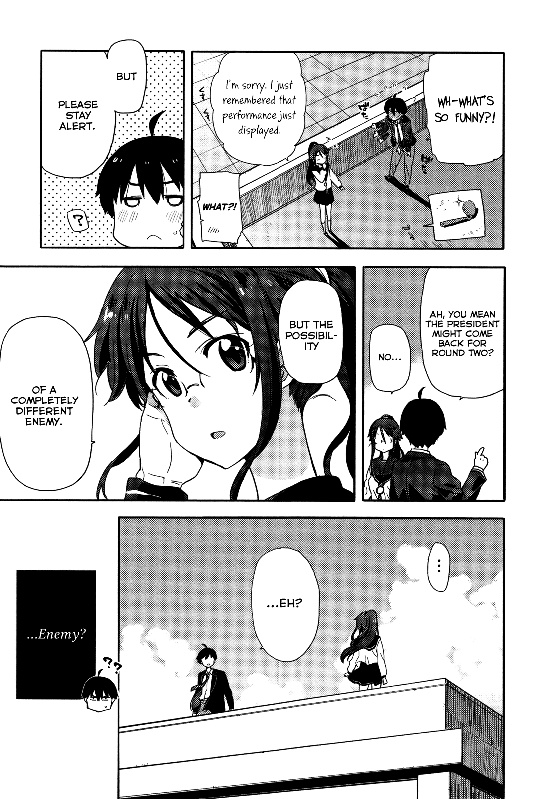 Saito-kun wa Chounouryokusha Rashii Chapter 9 - Page 19