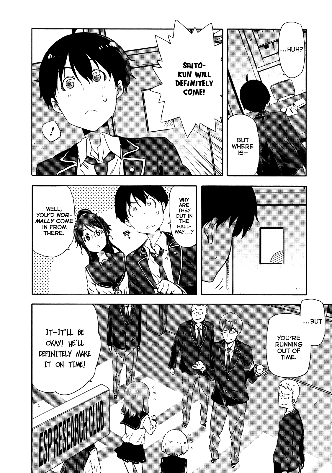 Saito-kun wa Chounouryokusha Rashii Chapter 9 - Page 4