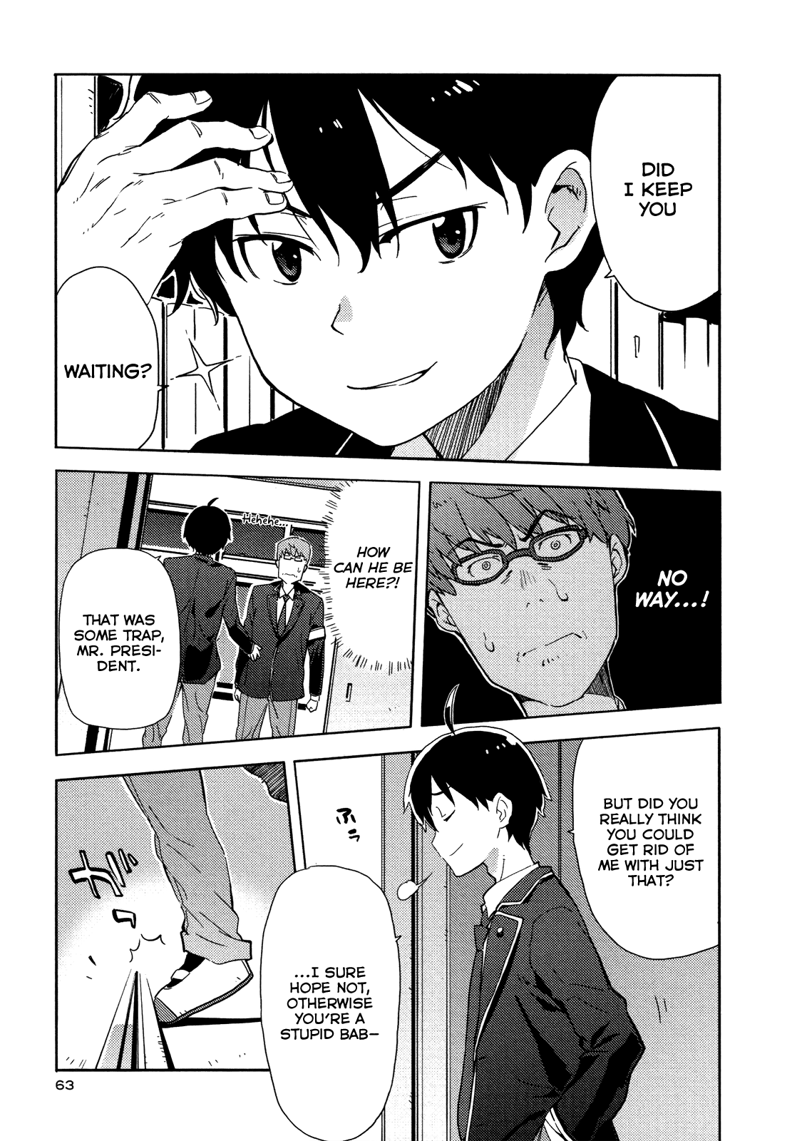 Saito-kun wa Chounouryokusha Rashii Chapter 9 - Page 9