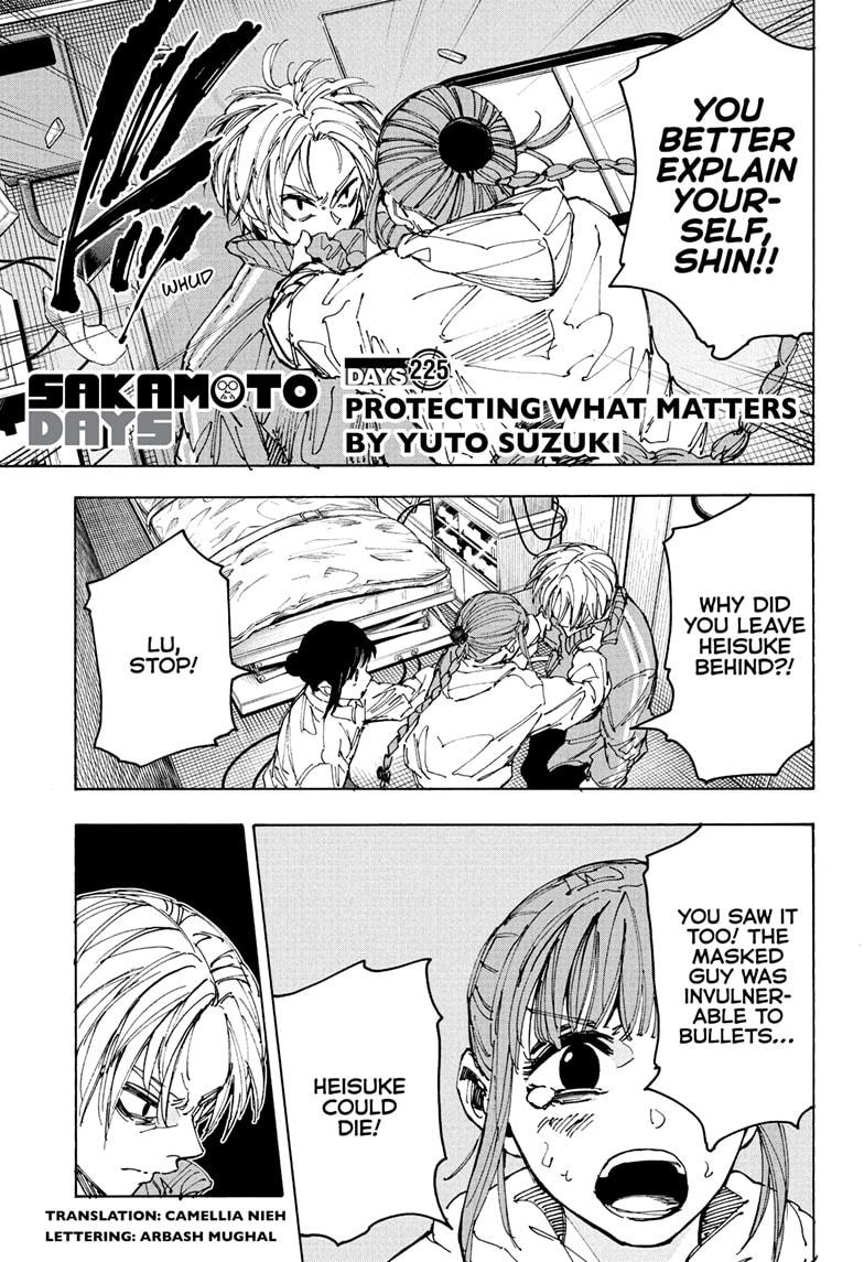 Sakamoto Days Chapter 225 - Page 0