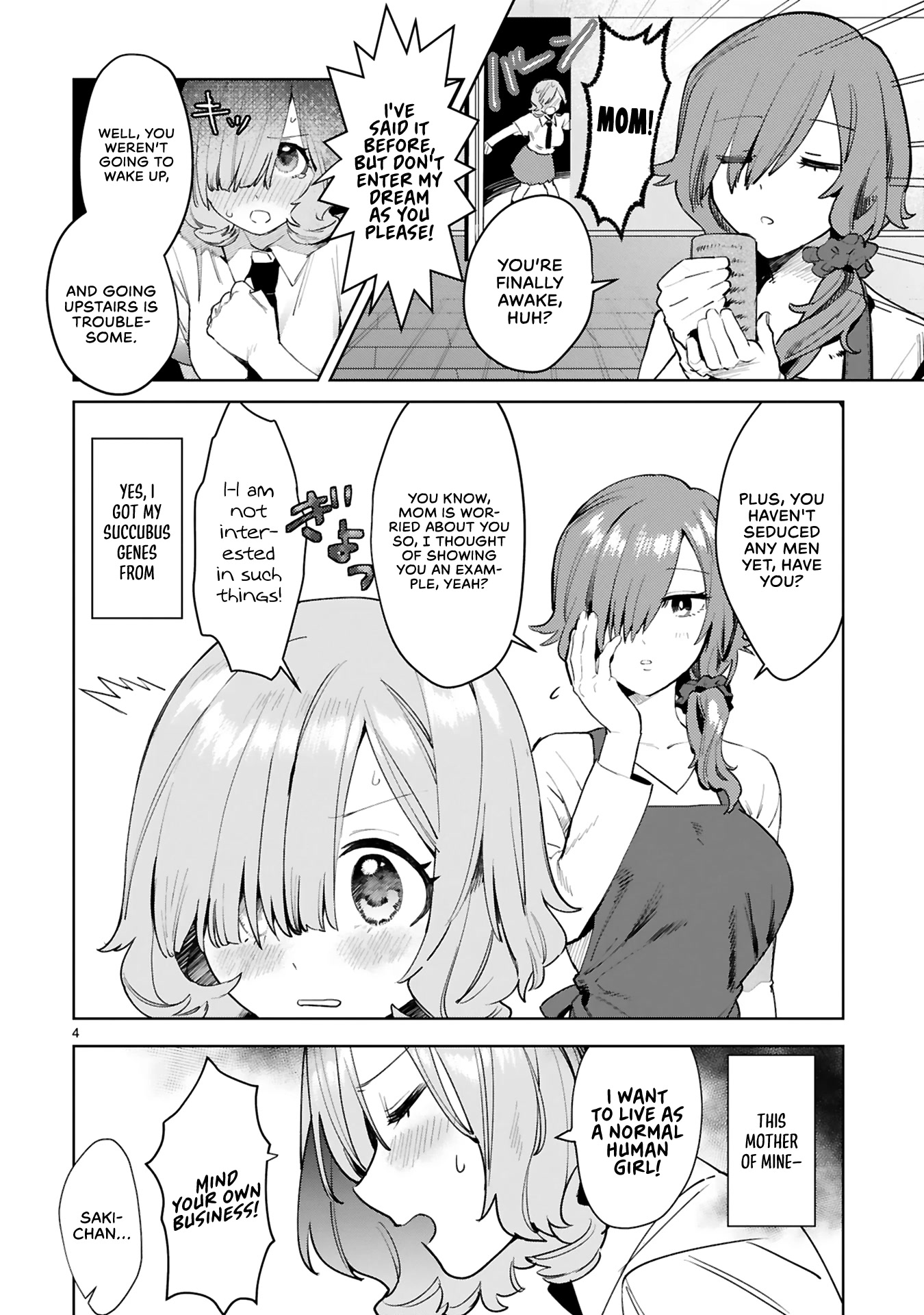 Saki-chan Is a Succubus’s Child Chapter 1 - Page 9