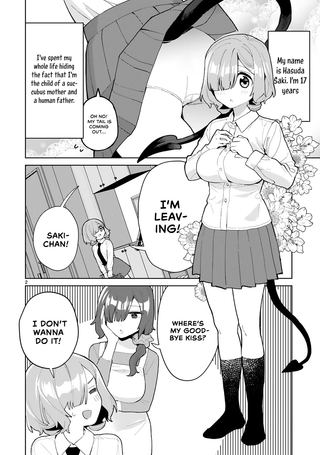 Saki-chan Is a Succubus’s Child Chapter 10.5 - Page 3