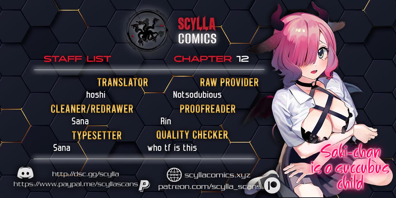 Saki-chan Is a Succubus’s Child Chapter 12 - Page 1