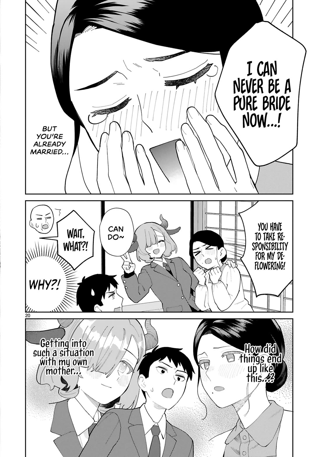 Saki-chan Is a Succubus’s Child Chapter 14 - Page 21