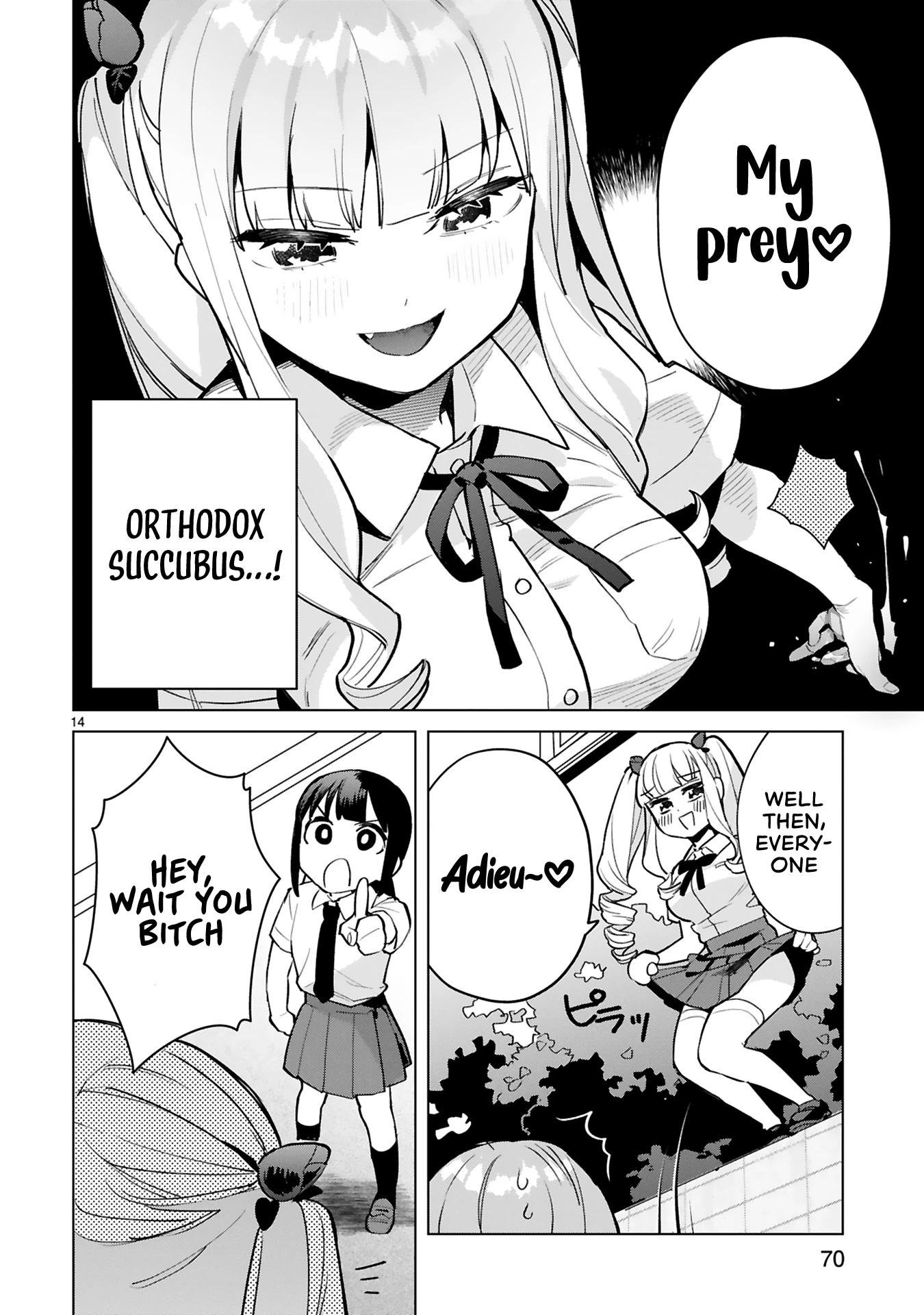 Saki-chan Is a Succubus’s Child Chapter 3 - Page 14