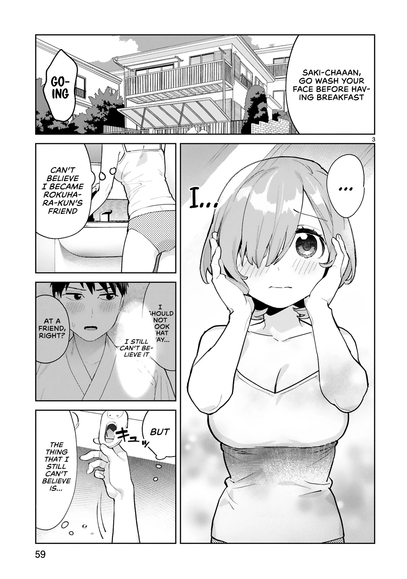 Saki-chan Is a Succubus’s Child Chapter 3 - Page 3