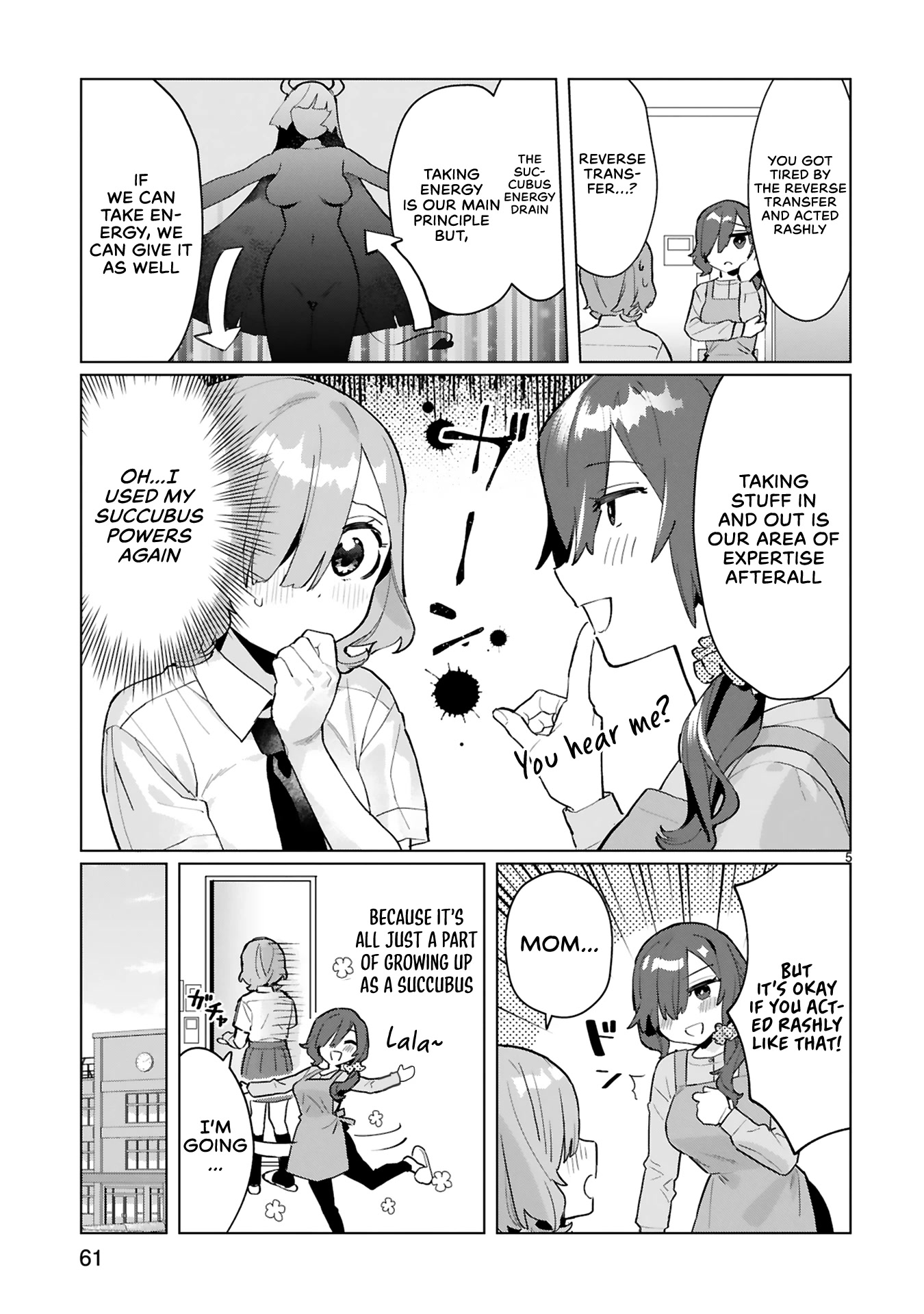 Saki-chan Is a Succubus’s Child Chapter 3 - Page 5