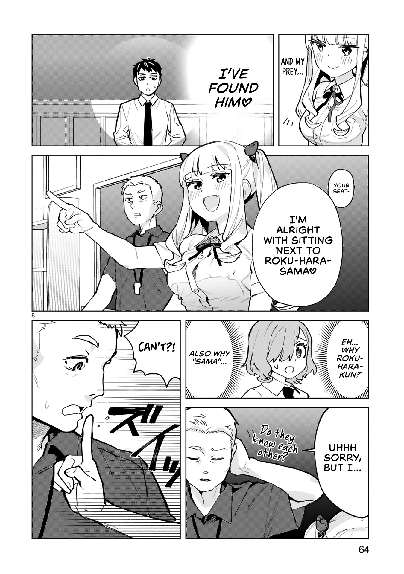 Saki-chan Is a Succubus’s Child Chapter 3 - Page 8
