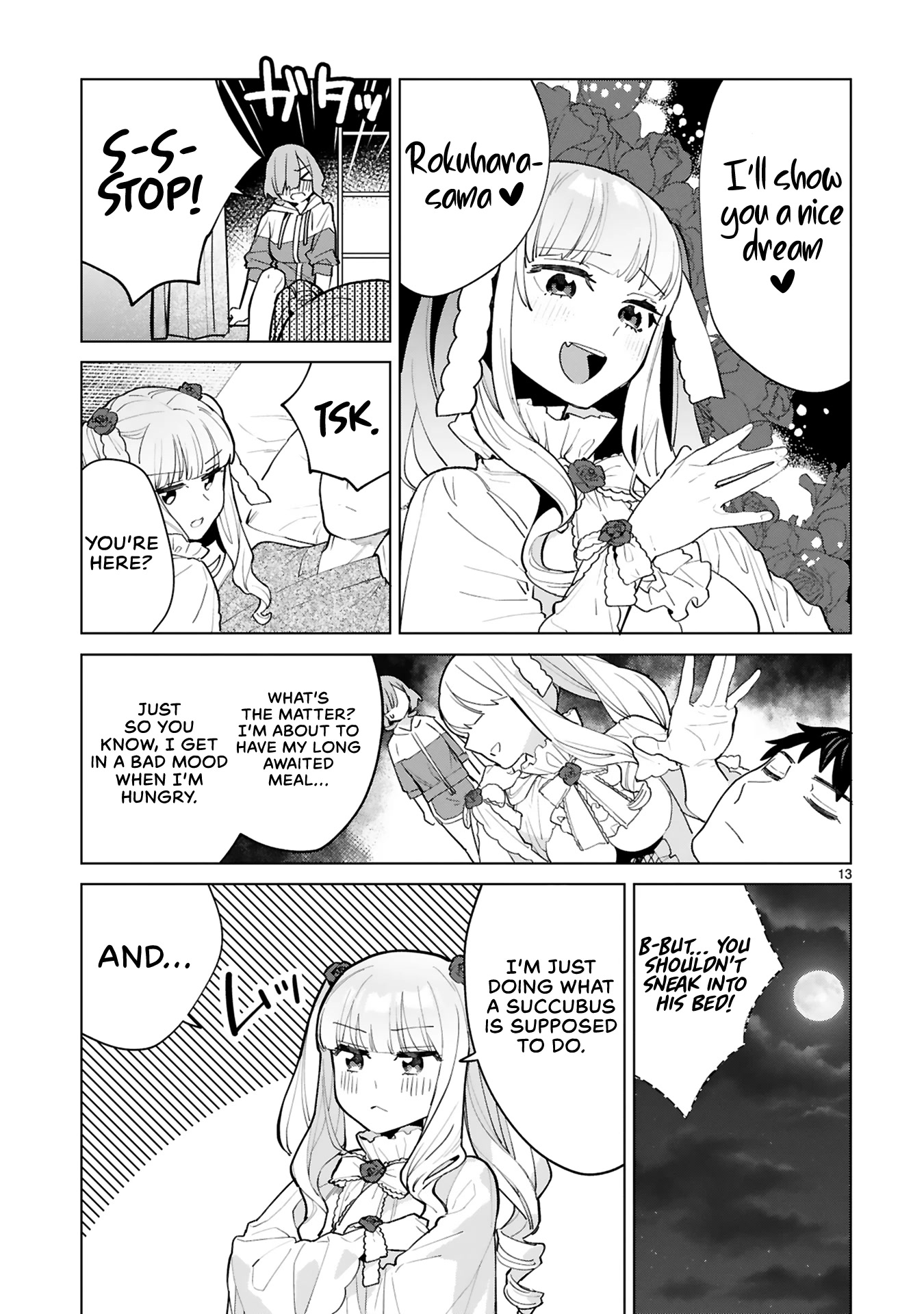 Saki-chan Is a Succubus’s Child Chapter 4 - Page 12