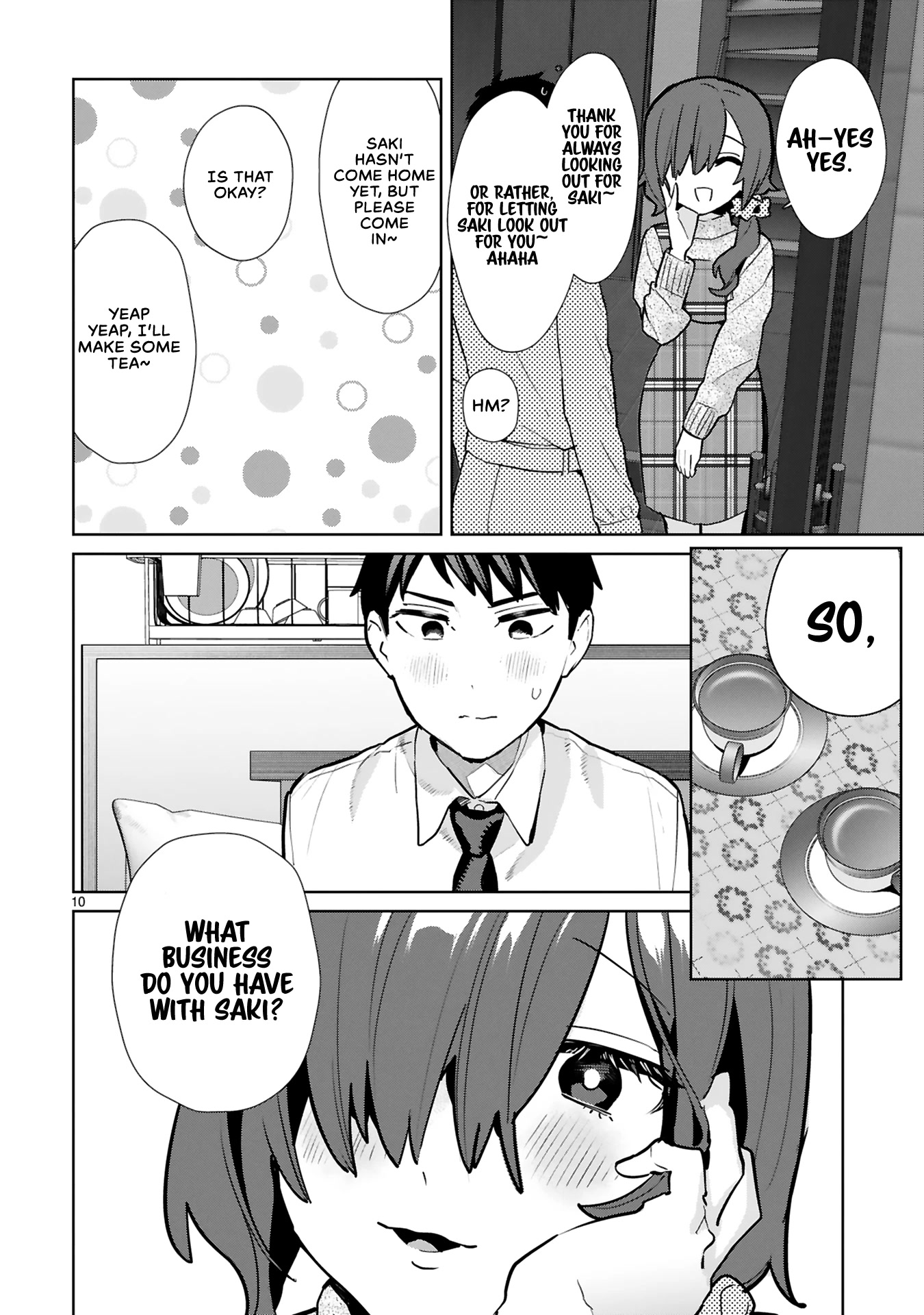 Saki-chan Is a Succubus’s Child Chapter 5 - Page 10