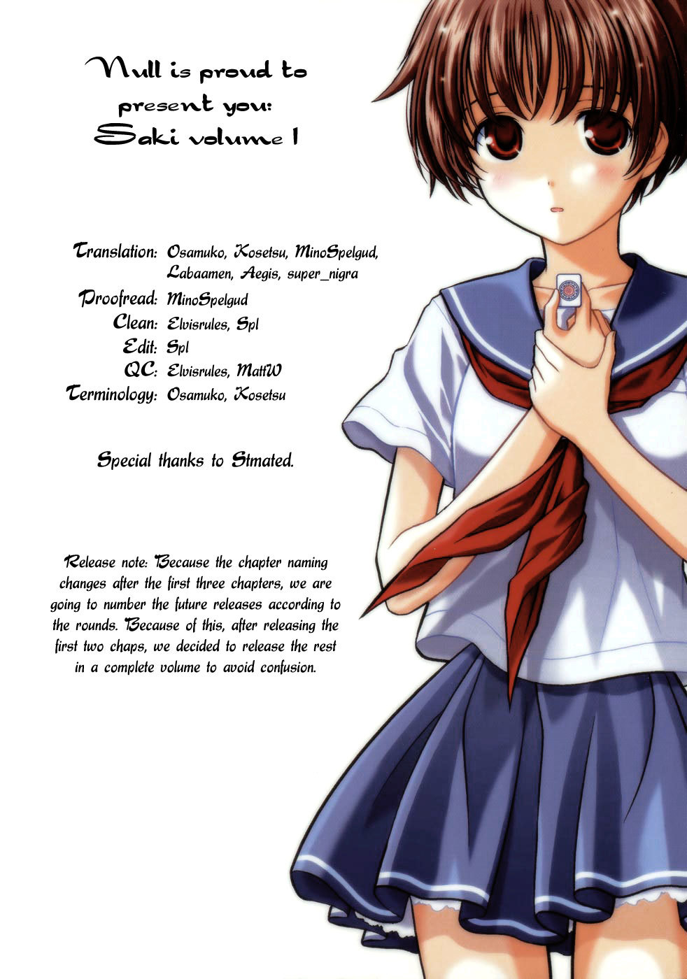 Saki Chapter 0.1 - Page 6
