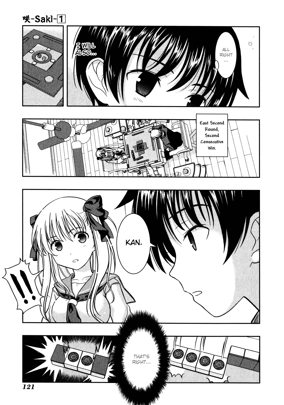 Saki Chapter 1 - Page 21