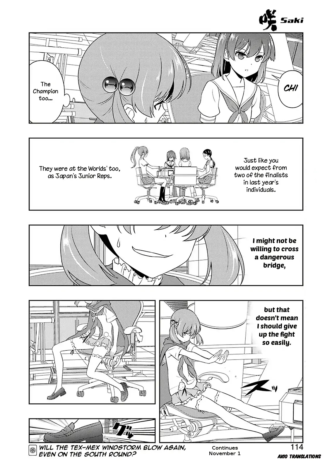 Saki Chapter 208 - Page 15