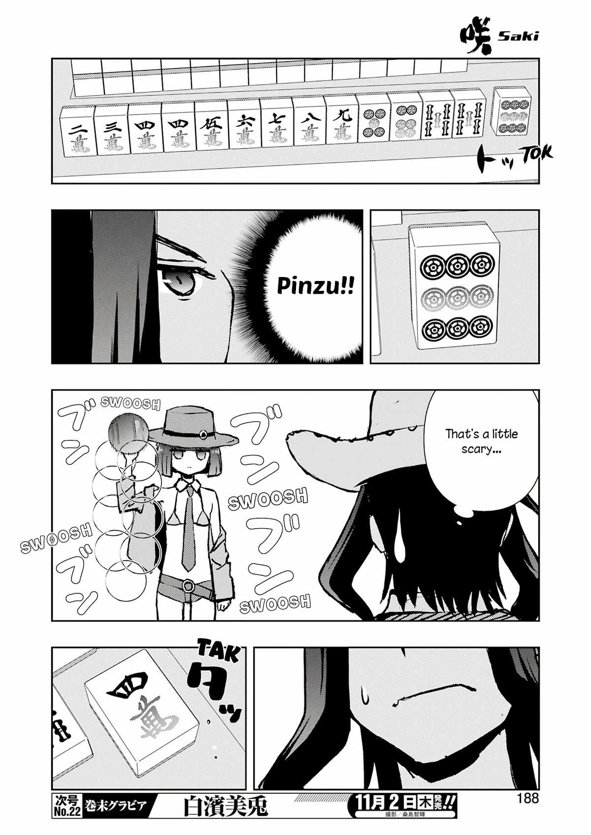 Saki Chapter 266 - Page 9