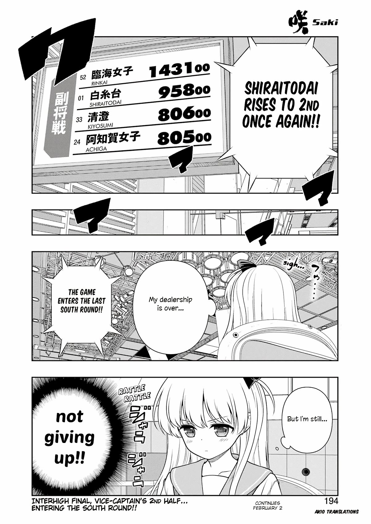 Saki Chapter 270 - Page 15