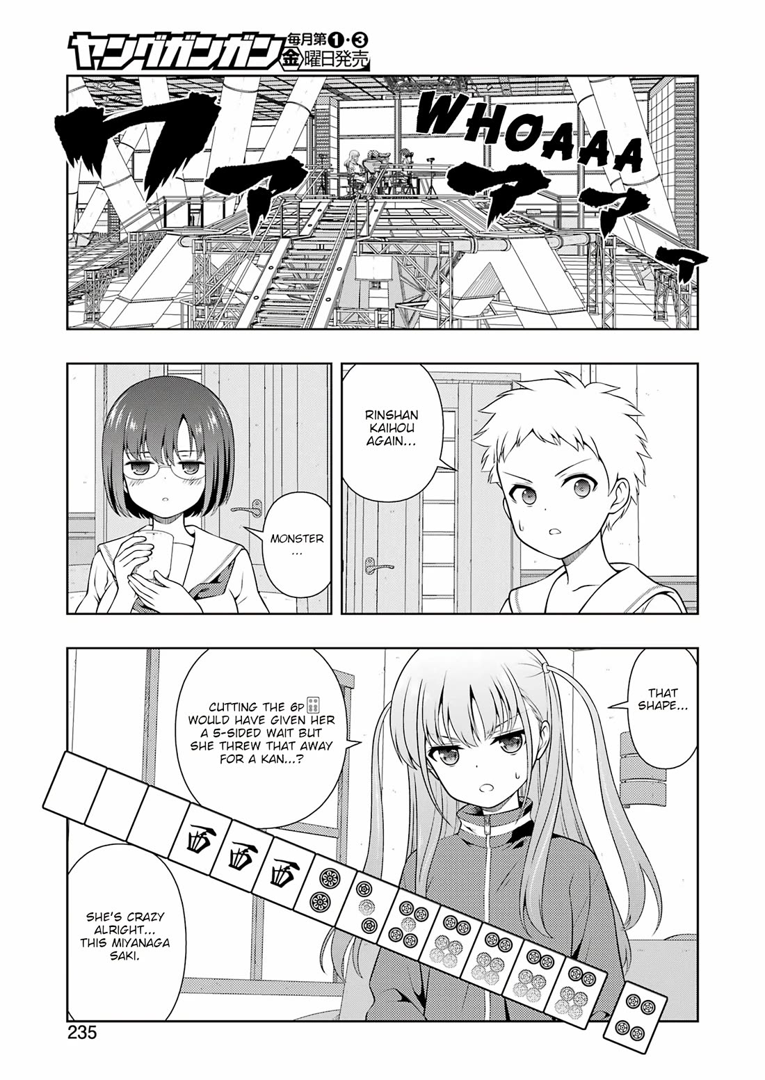 Saki Chapter 285 - Page 4