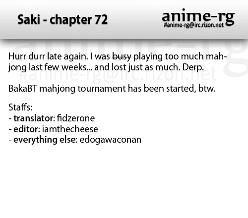 Saki Chapter 72 - Page 22