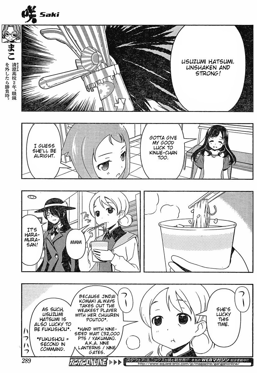 Saki Chapter 81 - Page 8
