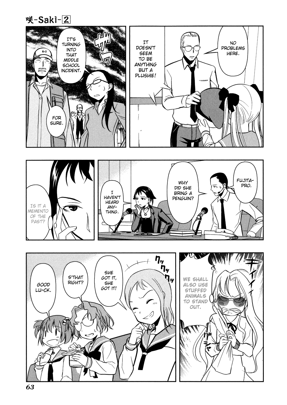 Saki Chapter 9 - Page 15