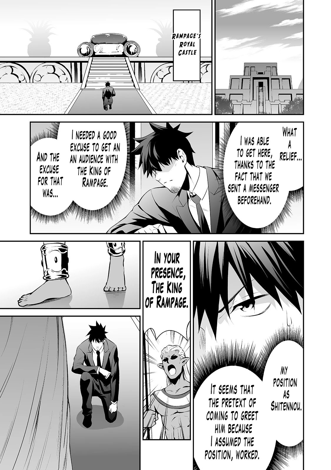 Salaryman ga Isekai ni Ittara Shitennou ni Natta Hanashi Chapter 15 - Page 4