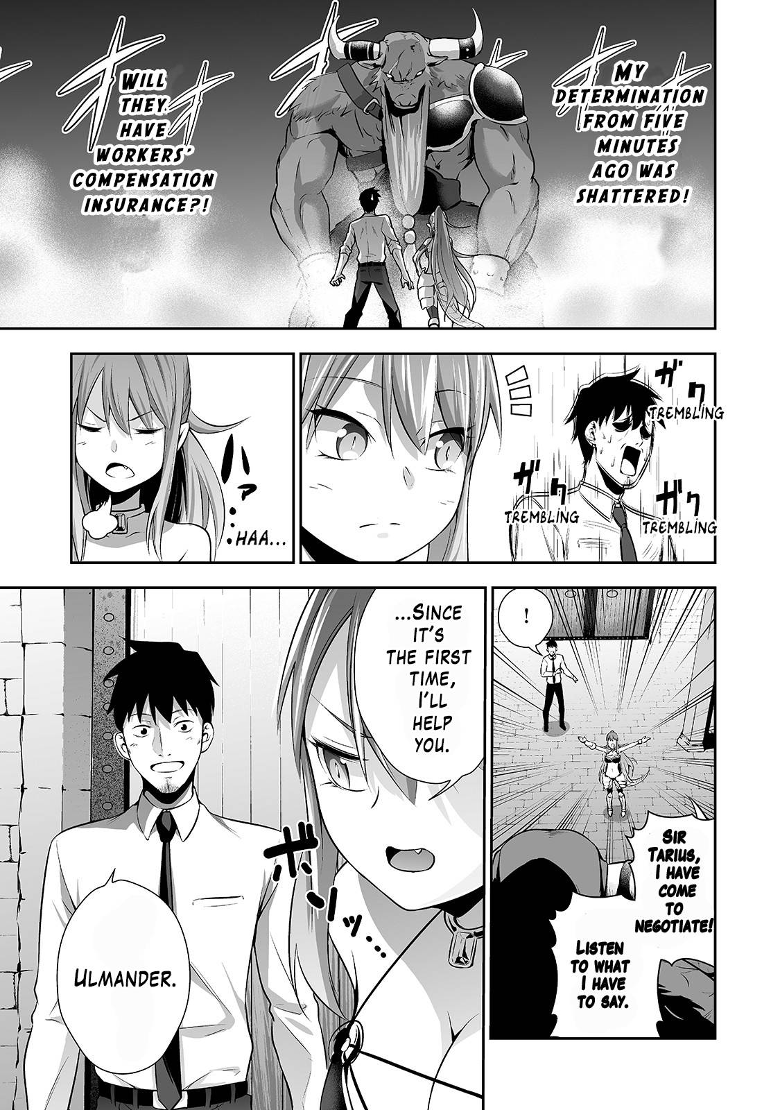 Salaryman ga Isekai ni Ittara Shitennou ni Natta Hanashi Chapter 2 - Page 11