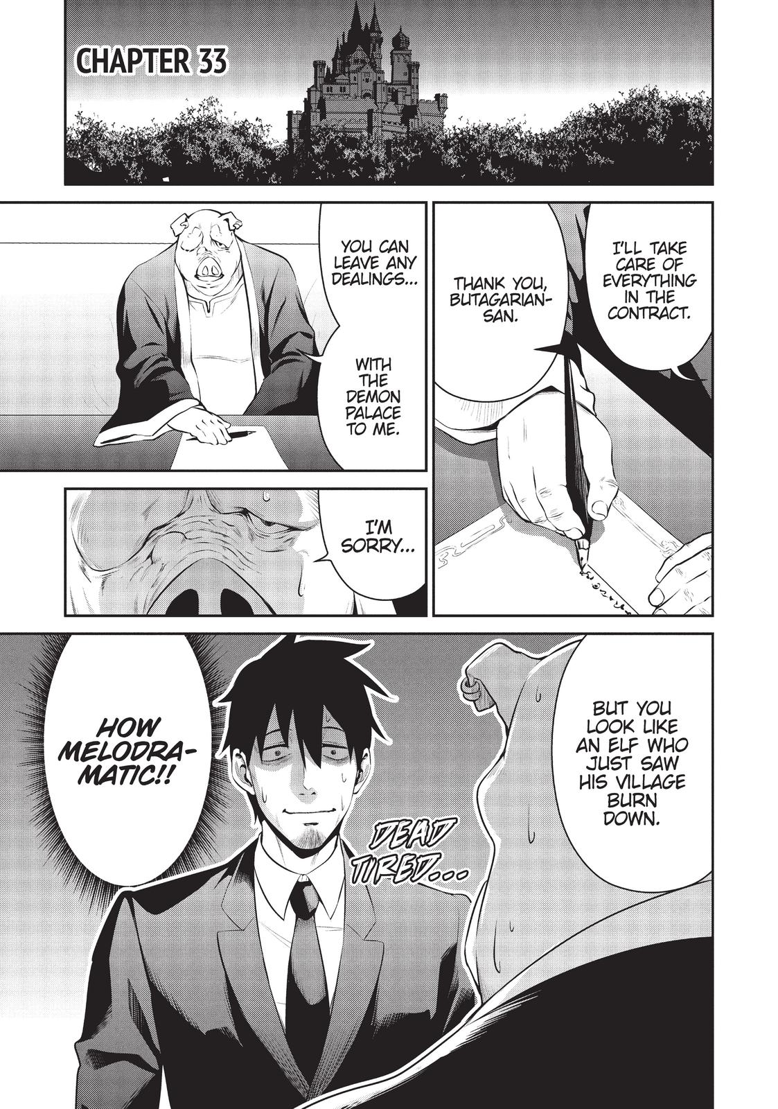 Salaryman ga Isekai ni Ittara Shitennou ni Natta Hanashi Chapter 33 - Page 1