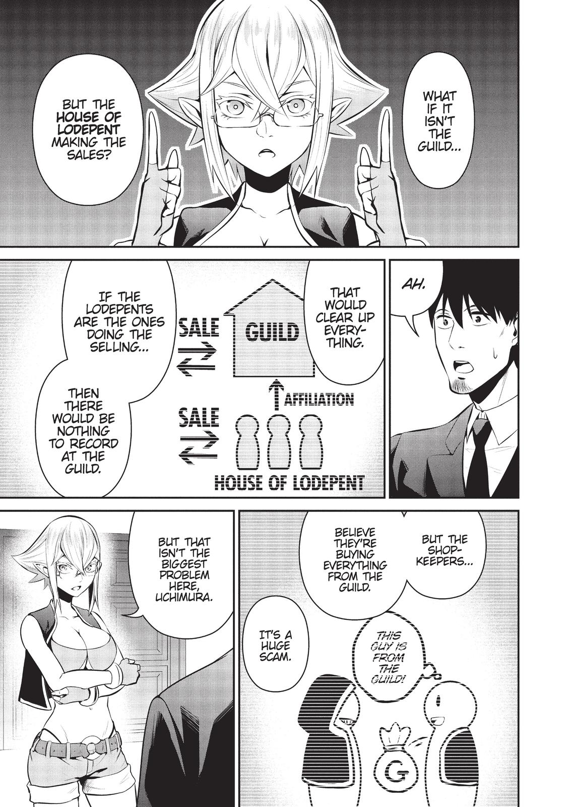 Salaryman ga Isekai ni Ittara Shitennou ni Natta Hanashi Chapter 36 - Page 13