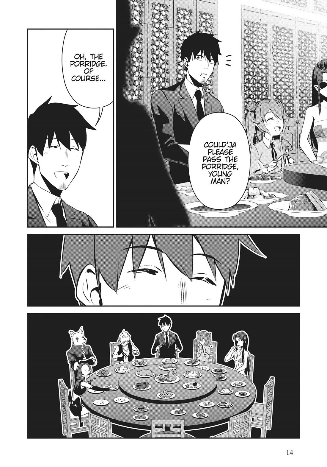 Salaryman ga Isekai ni Ittara Shitennou ni Natta Hanashi Chapter 49 - Page 14