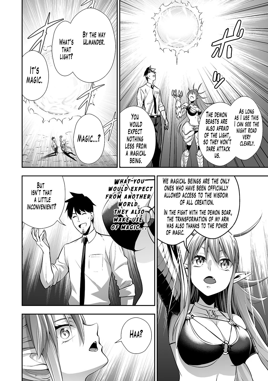 Salaryman ga Isekai ni Ittara Shitennou ni Natta Hanashi Chapter 7 - Page 13