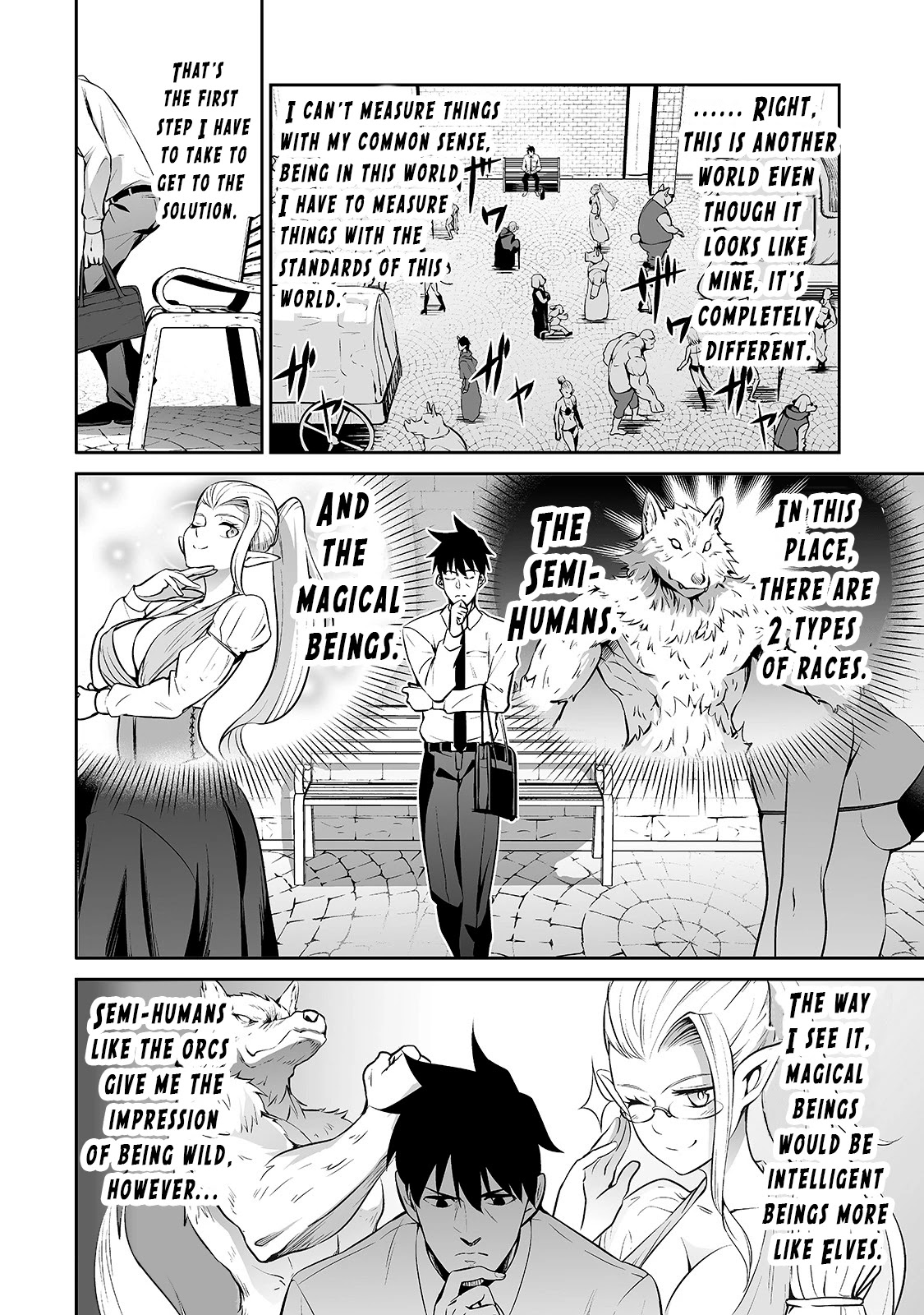 Salaryman ga Isekai ni Ittara Shitennou ni Natta Hanashi Chapter 8 - Page 7