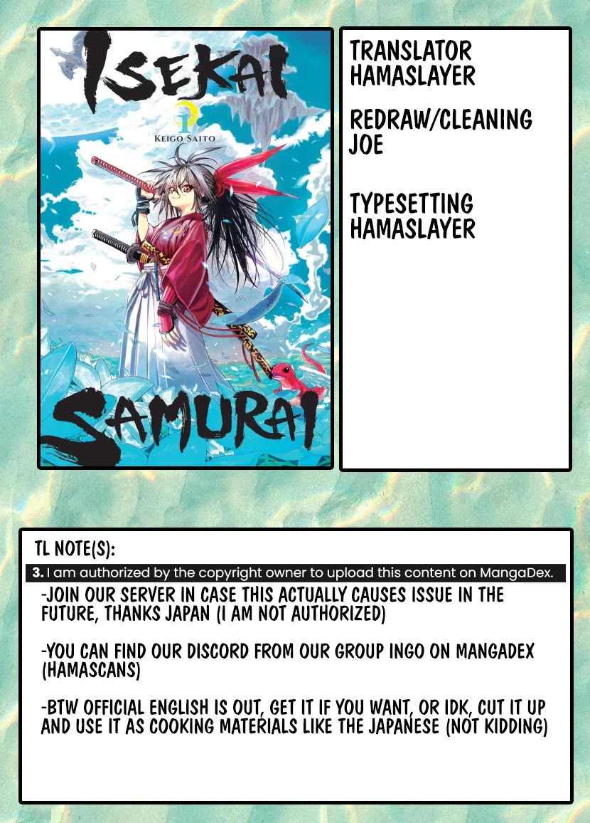 Samurai in Another World Chapter 37.1 - Page 37