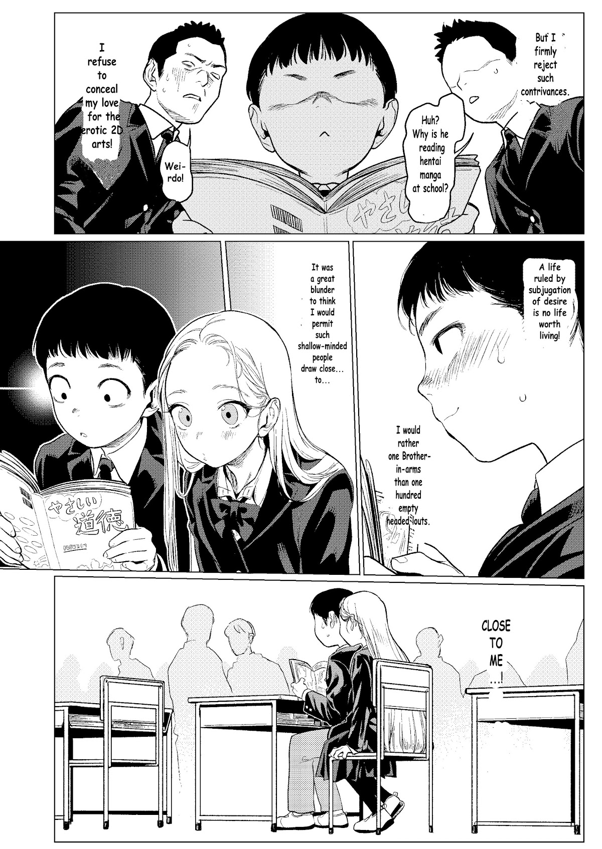 Sasha and Her Otaku Classmate Chapter 1 - Page 2