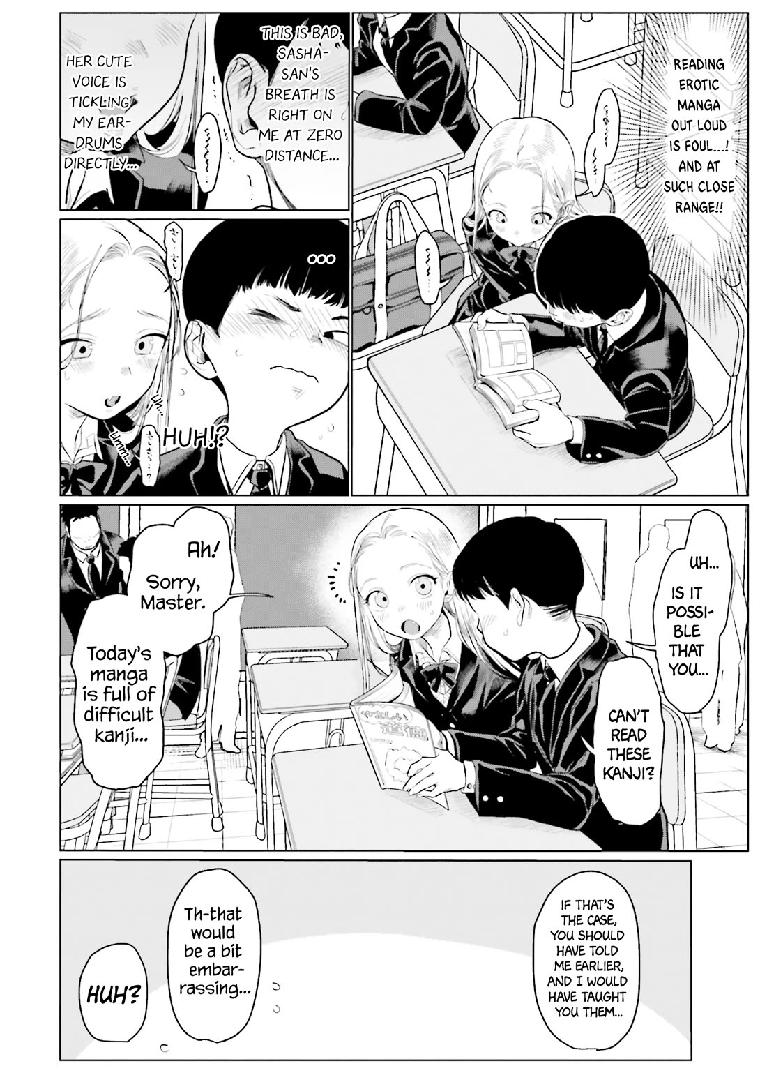 Sasha and Her Otaku Classmate Chapter 12 - Page 2