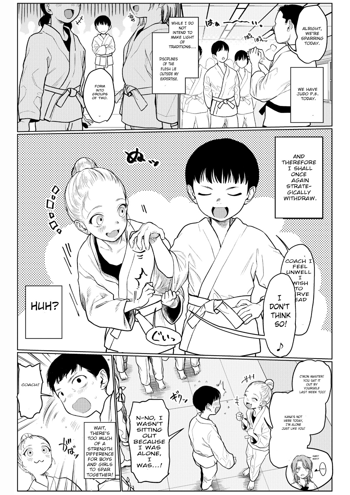 Sasha and Her Otaku Classmate Chapter 16 - Page 1