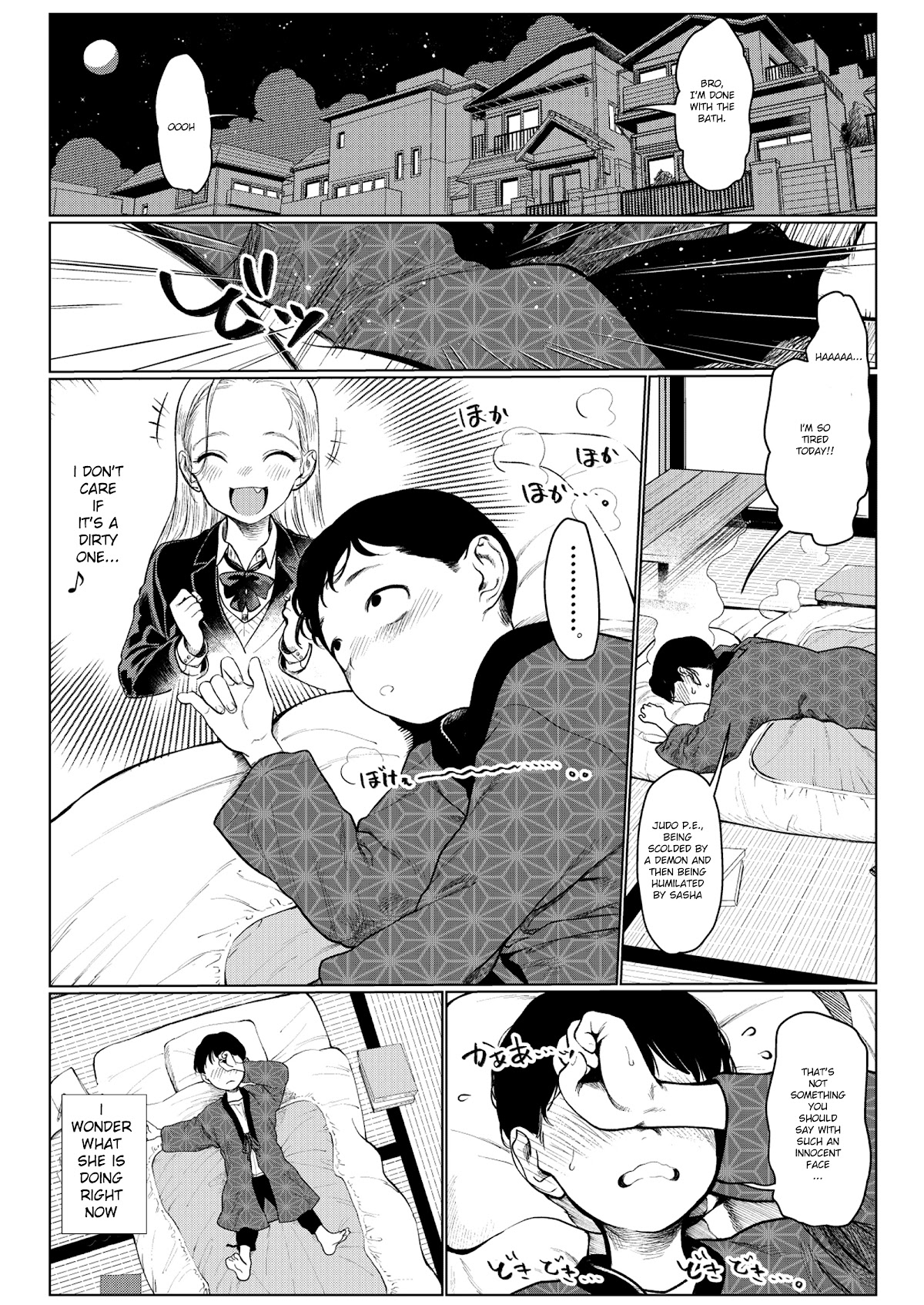 Sasha and Her Otaku Classmate Chapter 18 - Page 1