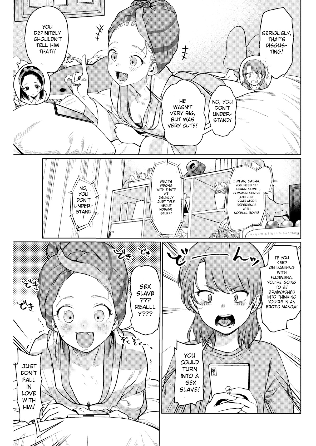 Sasha and Her Otaku Classmate Chapter 18 - Page 3