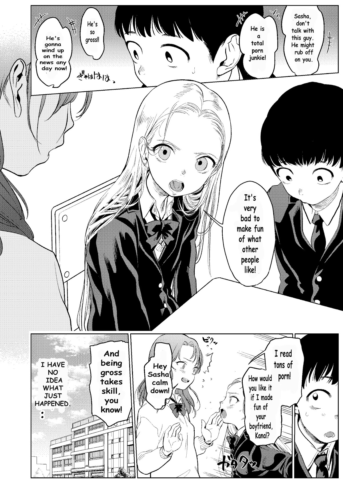 Sasha and Her Otaku Classmate Chapter 2 - Page 4