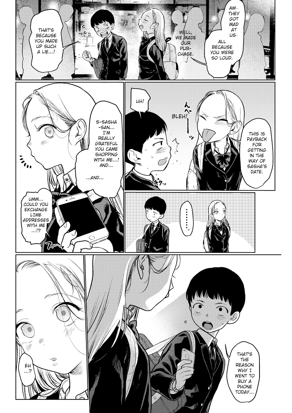 Sasha and Her Otaku Classmate Chapter 20 - Page 4