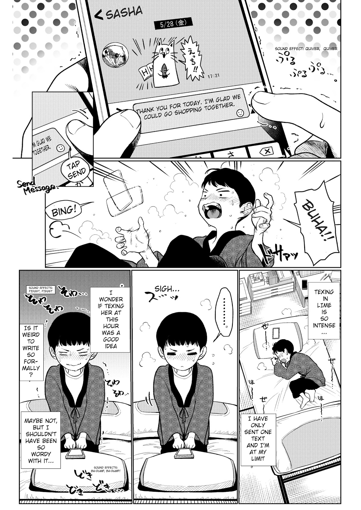 Sasha and Her Otaku Classmate Chapter 21 - Page 1