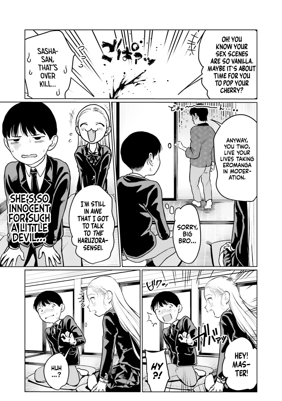 Sasha and Her Otaku Classmate Chapter 22.75 - Page 3