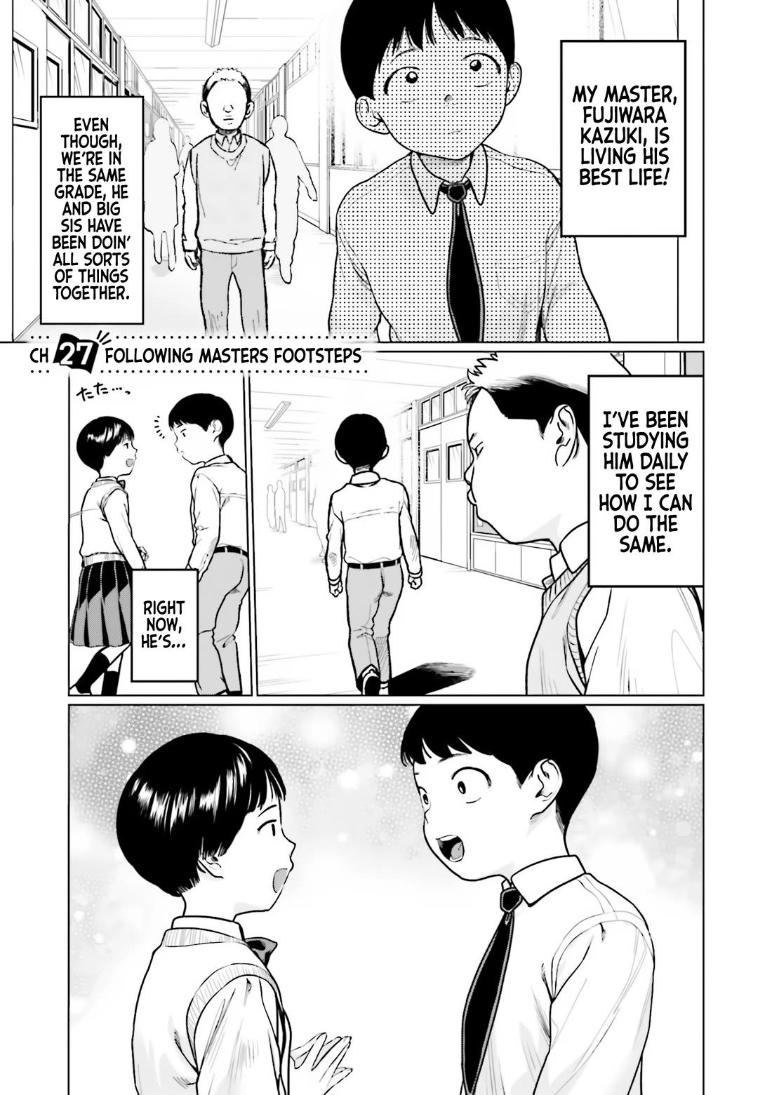 Sasha and Her Otaku Classmate Chapter 27 - Page 1