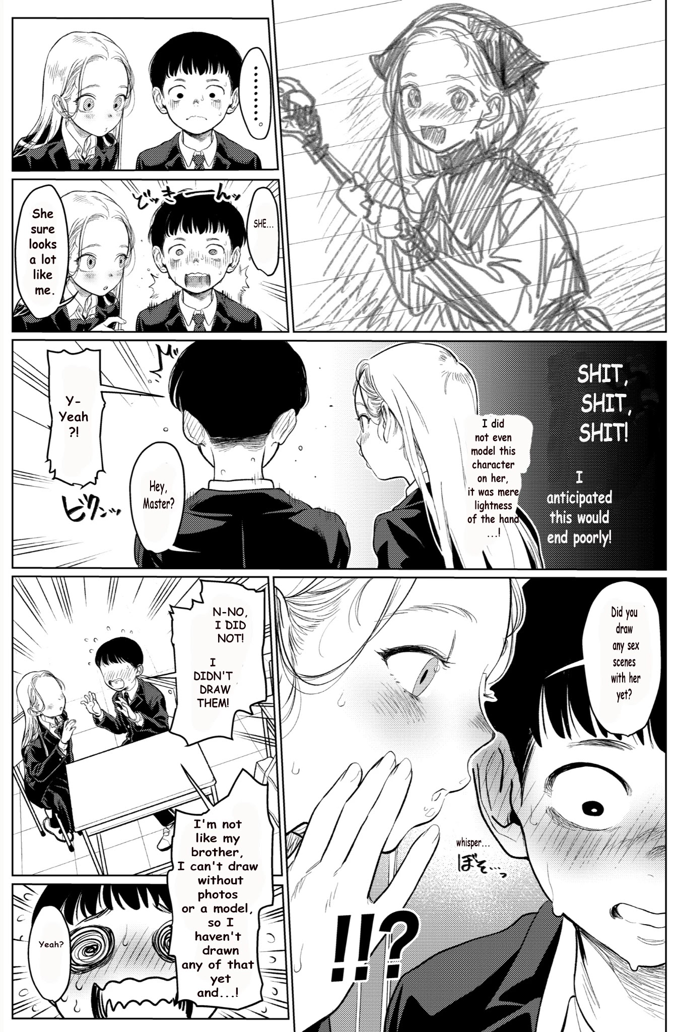 Sasha and Her Otaku Classmate Chapter 3 - Page 3