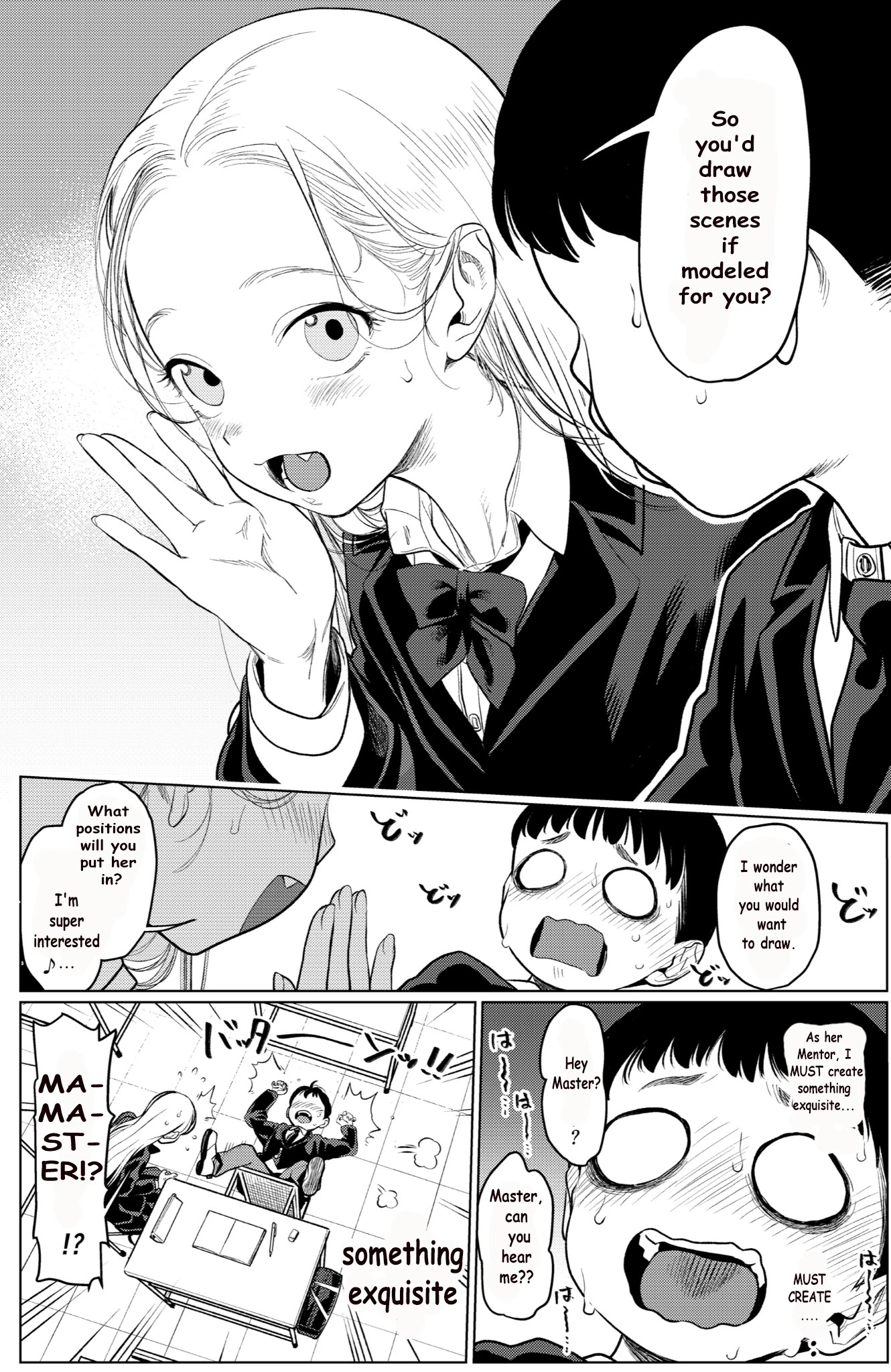 Sasha and Her Otaku Classmate Chapter 3 - Page 4