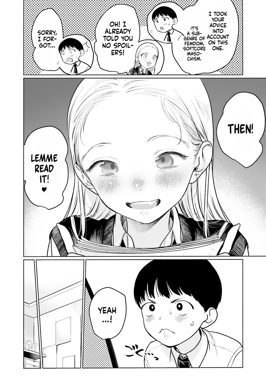 Sasha and Her Otaku Classmate Chapter 30 - Page 8