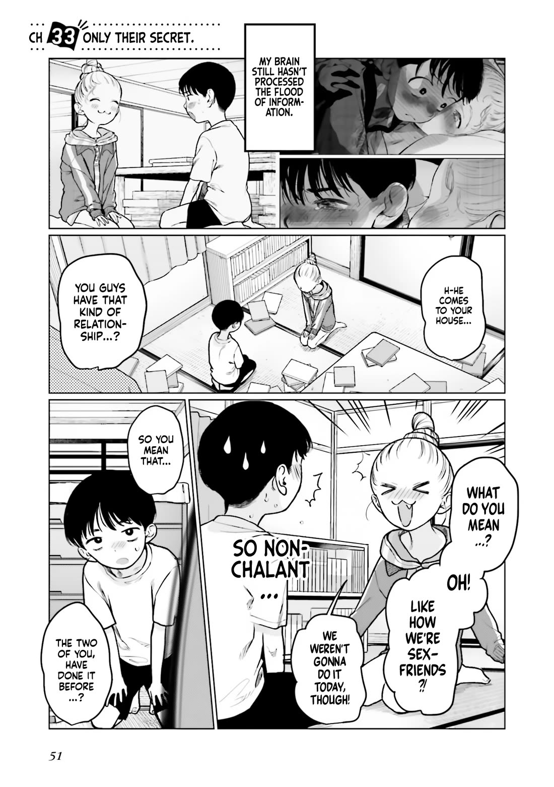Sasha and Her Otaku Classmate Chapter 33 - Page 1
