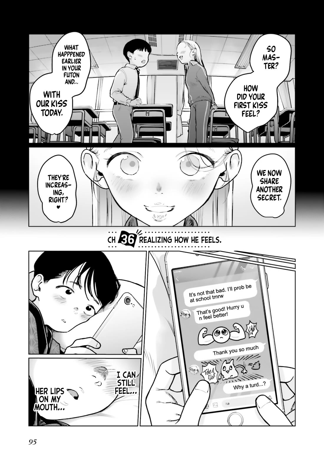 Sasha and Her Otaku Classmate Chapter 36 - Page 1