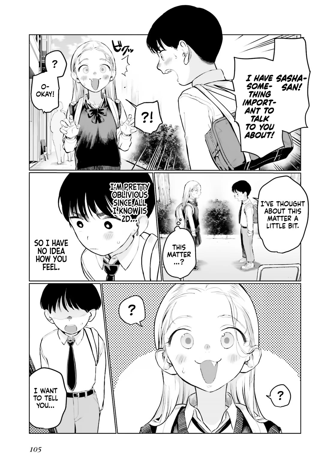 Sasha and Her Otaku Classmate Chapter 36 - Page 11