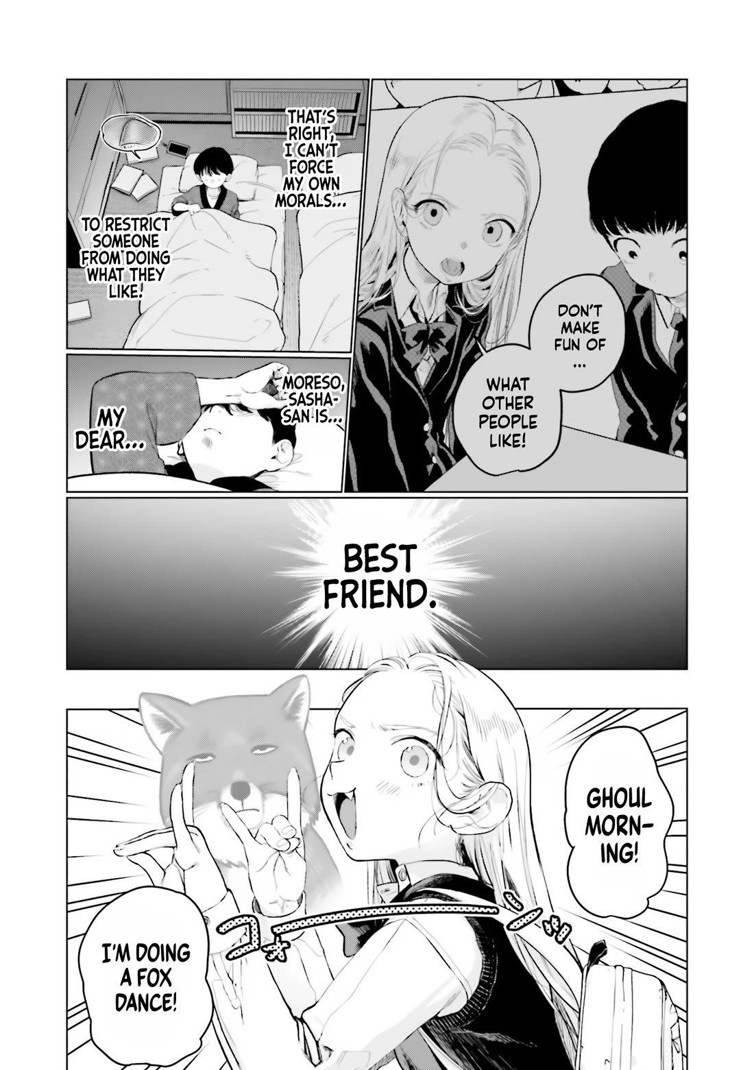 Sasha and Her Otaku Classmate Chapter 36 - Page 9