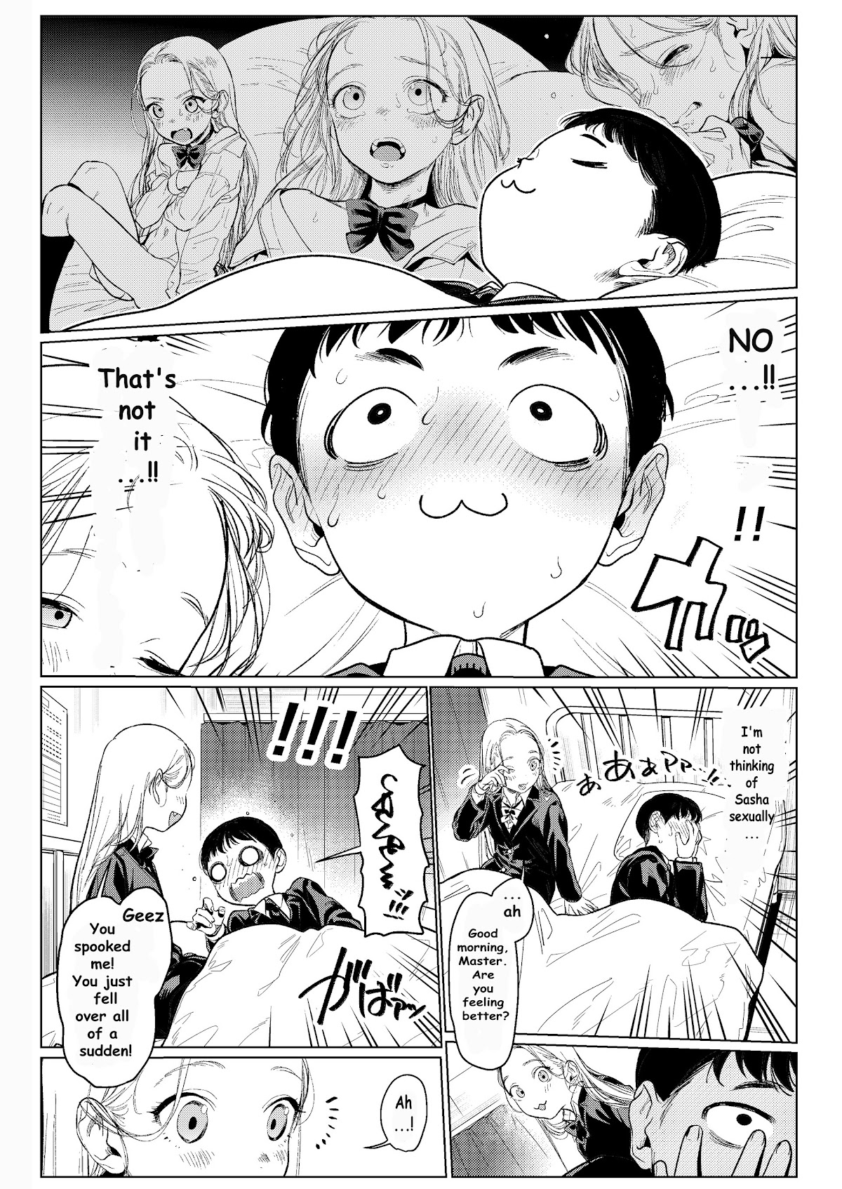 Sasha and Her Otaku Classmate Chapter 4 - Page 3